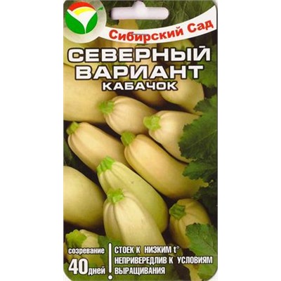 Кабачок Северный вариант