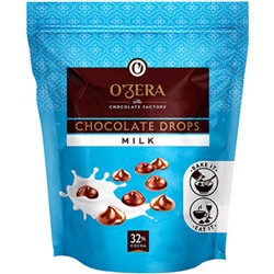 «O'Zera», шоколад молочный Milk drops, 80г