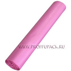 Пакет фасовочный 30х40х8 рулон розовый (цена за 5шт)