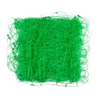 Сетка для гороха 1x6м ячейка 100x100мм зеленая