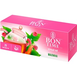 «Bontime», чай черный «Малина», 25 пакетиков, 37,5г