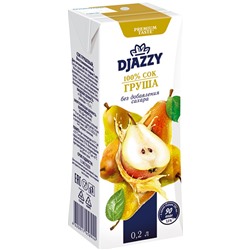 «Djazzy», сок «Груша», 0.2л