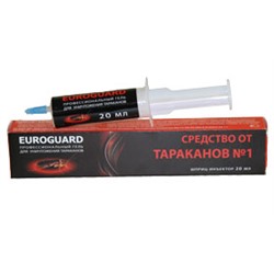 Шприц EUROGUARD 20 мл от тараканов  02-0020