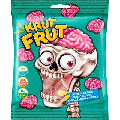 «KrutFrut», мармелад жевательный «Мозг», 70г