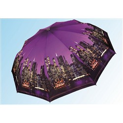 Зонт 1002 фиолетовый город