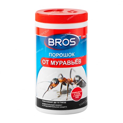 Порошок BROS от муравьев банка 100г