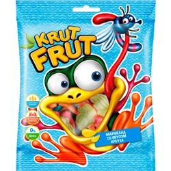 «KrutFrut», мармелад жевательный «Лягушки», 100г