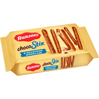 печенье ChocoStix в молочном шоколаде, 130г