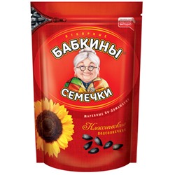 «Бабкины семечки», семечки отборные, жареные, 300г