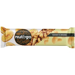 «Nut&Go», батончик «Банан и арахис», 42г