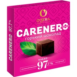 «O'Zera», шоколад Carenero Superior, содержание какао 97,7%, 90г