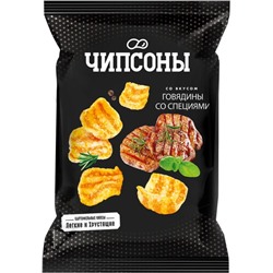 «Чипсоны», чипсы со вкусом говядины со специями, 40г