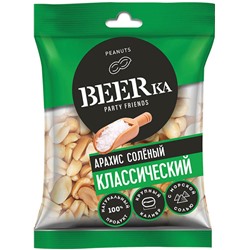 «Beerka», арахис жареный, солёный, 30г