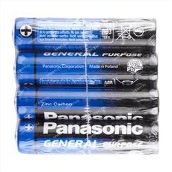 Батарейка Panasonic R03  спайка  цена за 1шт. (Б-5687/Б-0437/Б-0420)