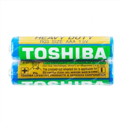 Батарейка Toshiba R03 спайка    цена за 1шт. (Б-4328/Б-4325)