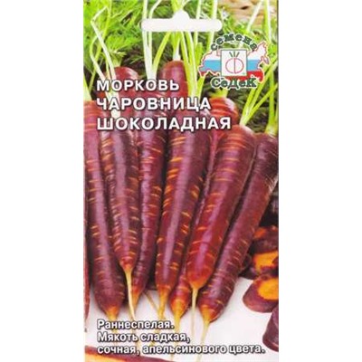 Морковь Чаровница Шоколадная