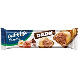 «BabyFox», вафельный батончик Creamy Dark, 18,2г