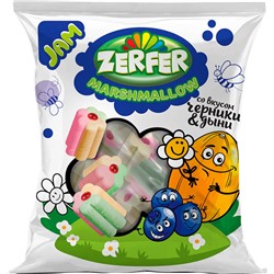 «Zerfer», маршмеллоу Jam со вкусом черники & дыни, 90г