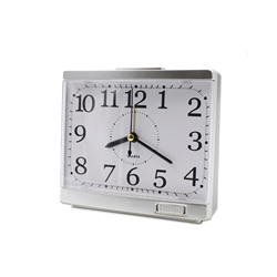 Часы-будильник 14,5х6,2х13,3см,работают от AG13х1 1,5В(не в комплекте) (IR-605)