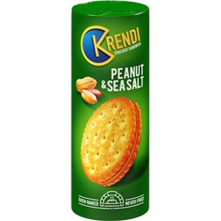 «Krendi», крекер-сэндвич Peanut&sea salt, 170г