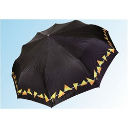 Зонт С010 треугольники на черном