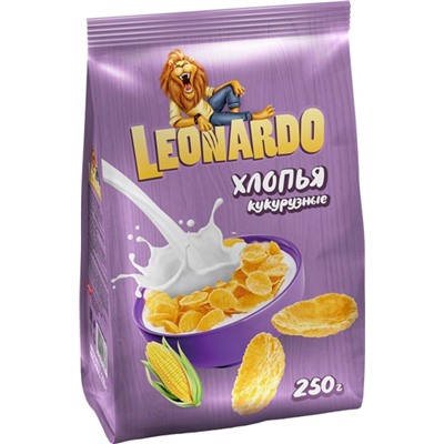 «Leonardo», хлопья кукурузные, 250г