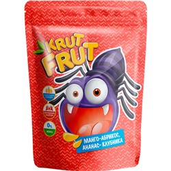 «KrutFrut», мармелад жевательный в форме разноцветных пауков, 200г