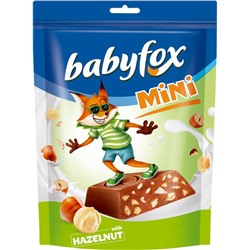 «BabyFox», конфеты шоколадные mini с фундуком, 120г