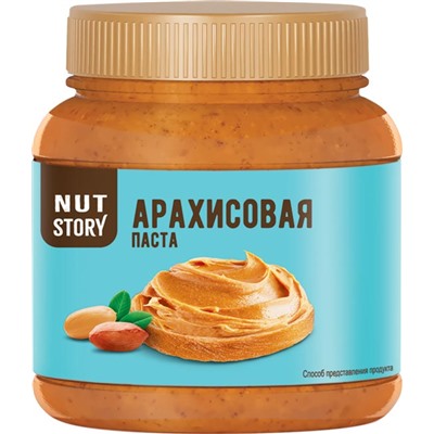 «NutStory», паста арахисовая, 270г