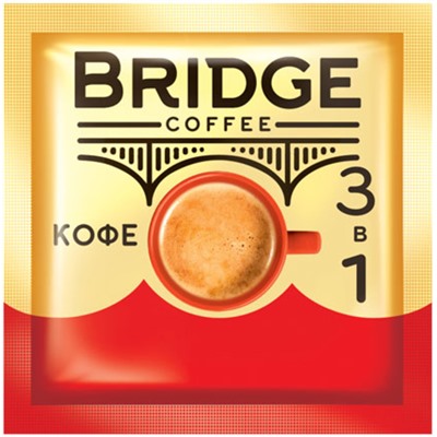 «Bridge Coffee», напиток кофейный 3 в 1, 20г