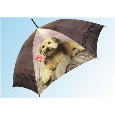 Зонт ТС016 щенок лиловый