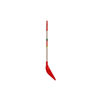 Снеговая лопата красная с металлической ручкой БЦМ (1726-Ч)