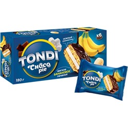 «Tondi», choco Pie банановый, 180г