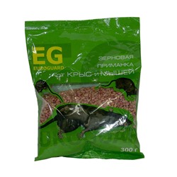 Зерно EUROGUARD от крыс и мышей 300гр  пр-во Италия 03-580