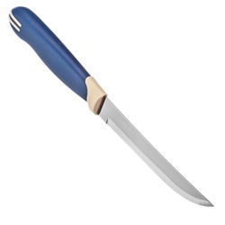 Нож Tramontina Multicolor кухонный 12.7см, блистер, цена за 2шт., 23527/215