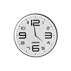 Часы настенные Centek White 30см  (CT-7101 White)
