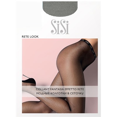 SISI RETE LOOK Nero 3-4/M-L