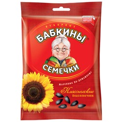 «Бабкины семечки», семечки отборные, жареные, 100г