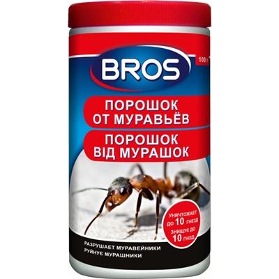Порошок BROS от муравьев банка 100г