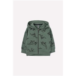 Куртка для мальчика Crockid КР 301451 лесной мох, динолэнд к298