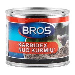 Карбидекс BROS от кротов и землероек банка 500г