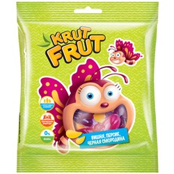 «KrutFrut», мармелад жевательный в форме милых бабочек, 70г