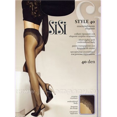 Sisi STYLE 40 nero 3