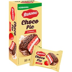 choco Pie клубничный, 180г